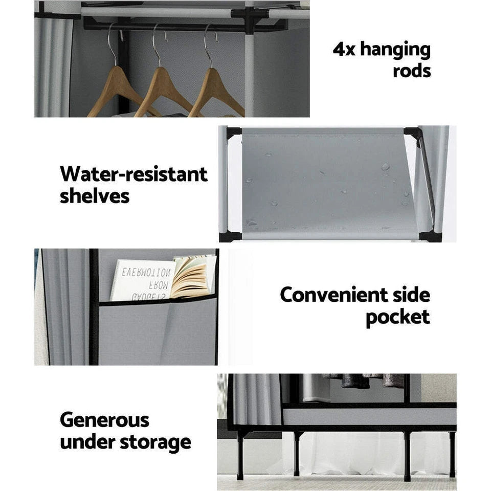 Fabric Wardrobe Closet