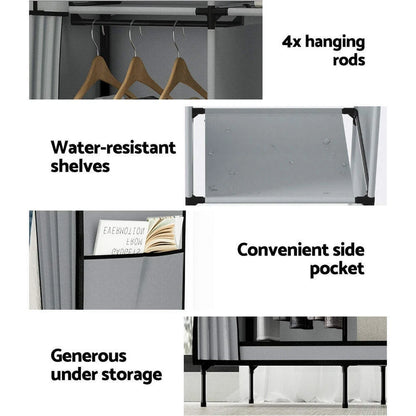 Fabric Wardrobe Closet