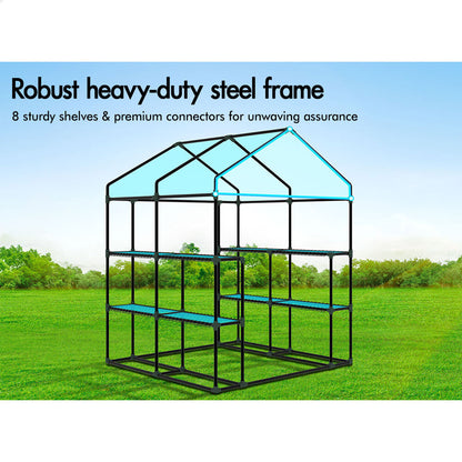 Greenhouse Dome Gabled Shed Walk in Green House