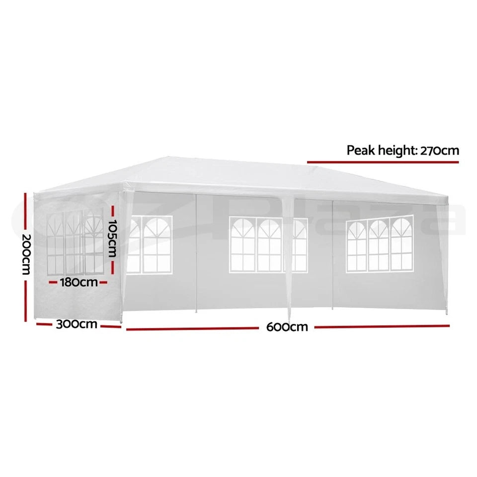 3x6 Wedding Party Tent Outdoor Camping Side Wall