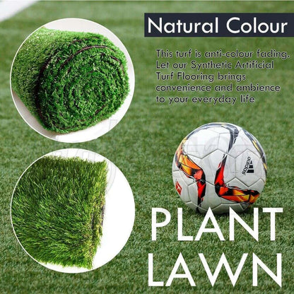 Artificial Synthetic Grass Fake Lawn Turf Plants 15mm & Grass Pin