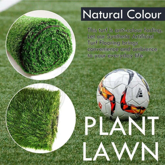 Artificial Synthetic Grass Fake Lawn Turf Plants 15mm & Grass Pin