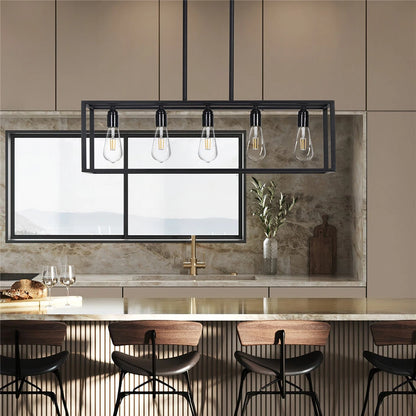 Industrial Kitchen Island Chandelier
