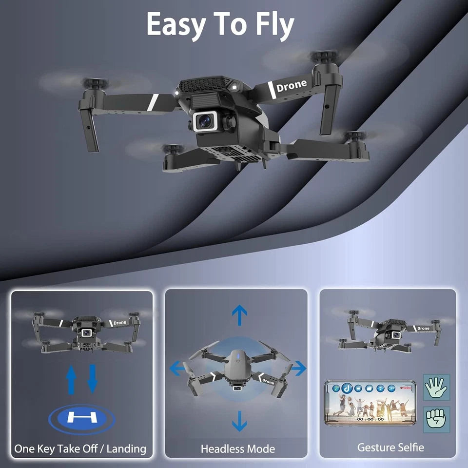 Foldable 4K GPS Drone with HD Camera