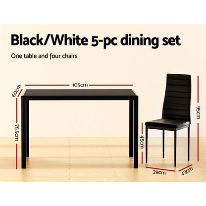 Dining Set 5/7 Pieces Wooden