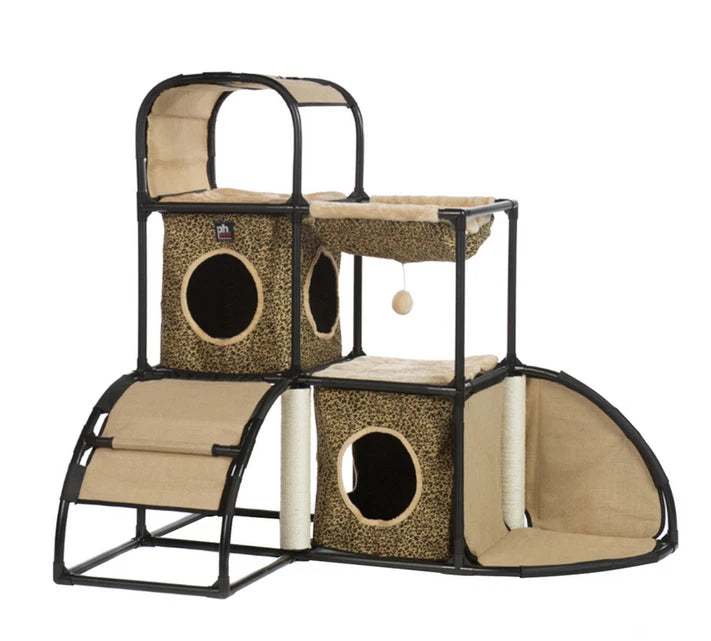 Kitten Cat Scratch Tower Play Tree House New