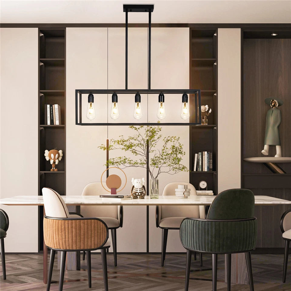 Industrial Kitchen Island Chandelier