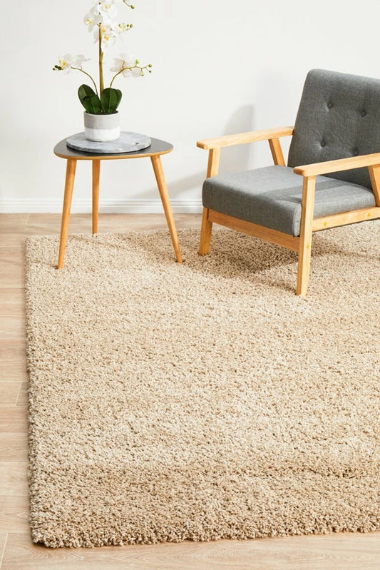 Floor Rug Rugs Fluffy Area Carpet Shaggy Soft  Khaki Mat