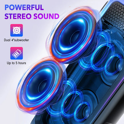 Portable TWS Bluetooth Speaker Bass Speakers