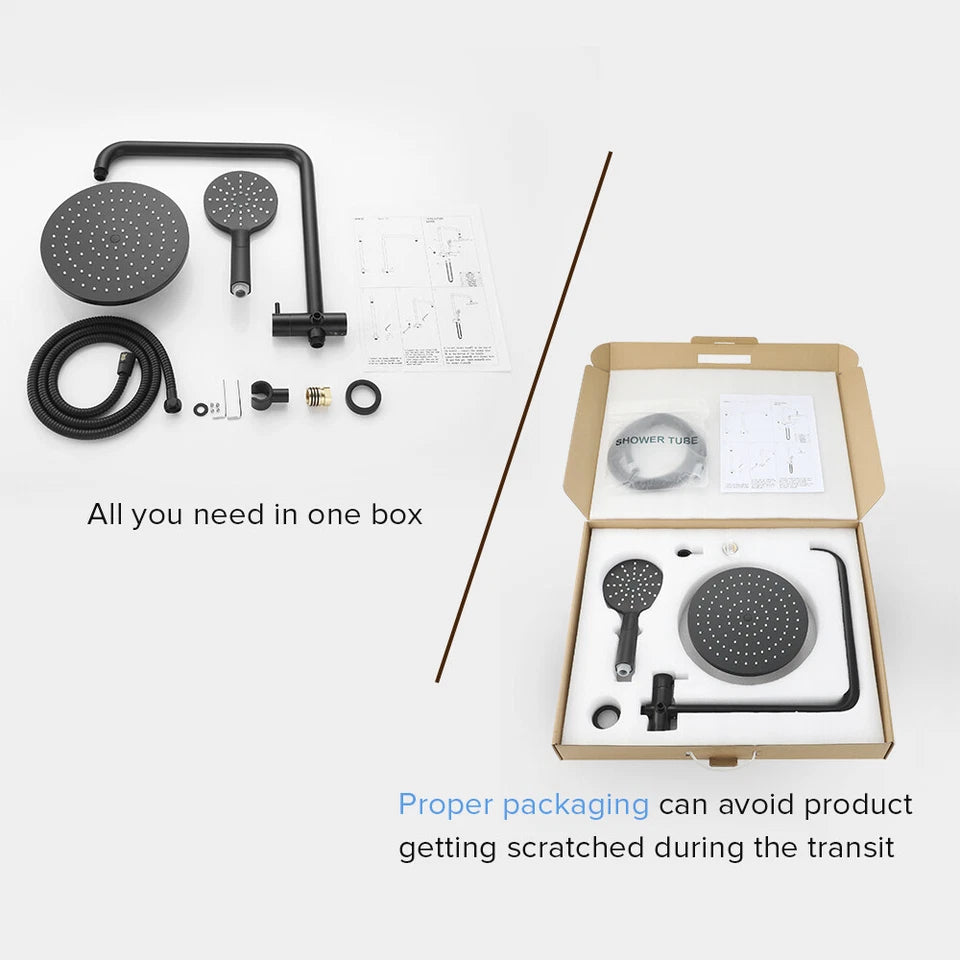 9" Shower Head Set 2 in 1