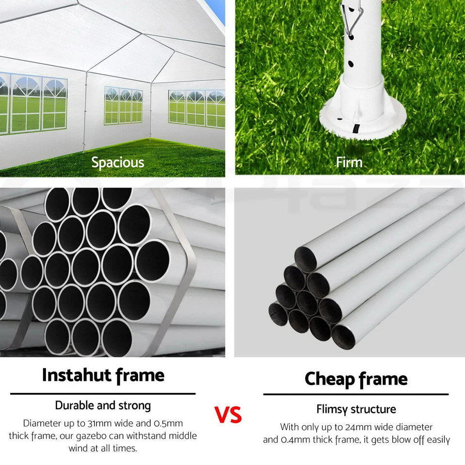 Gazebo Marquee 3x9 Wedding Party Camping Tent