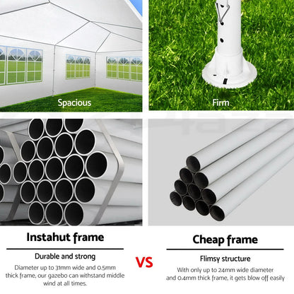 Gazebo Marquee 3x9 Wedding Party Camping Tent