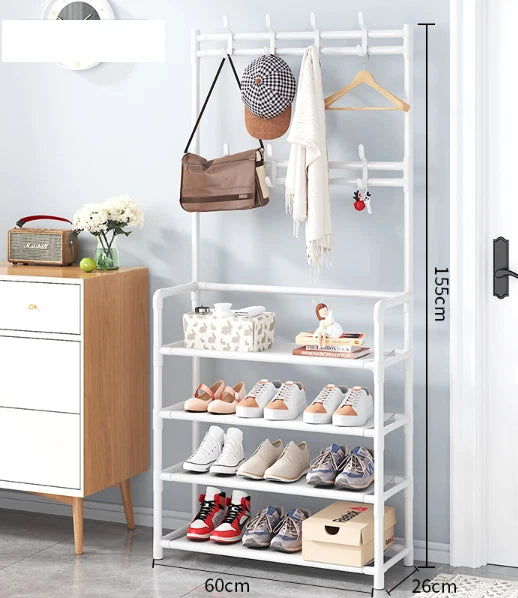 4 Tier Shoe Rack Hallway
