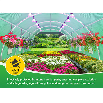 Greenhouse Dome Gabled Shed Walk in Green House