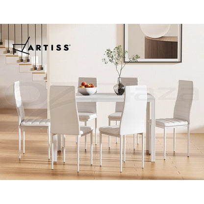 Dining Set 5/7 Pieces Wooden