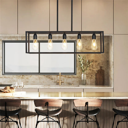 Industrial Kitchen Island Chandelier