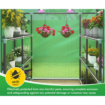 Greenhouse Dome Gabled Shed Walk in Green House