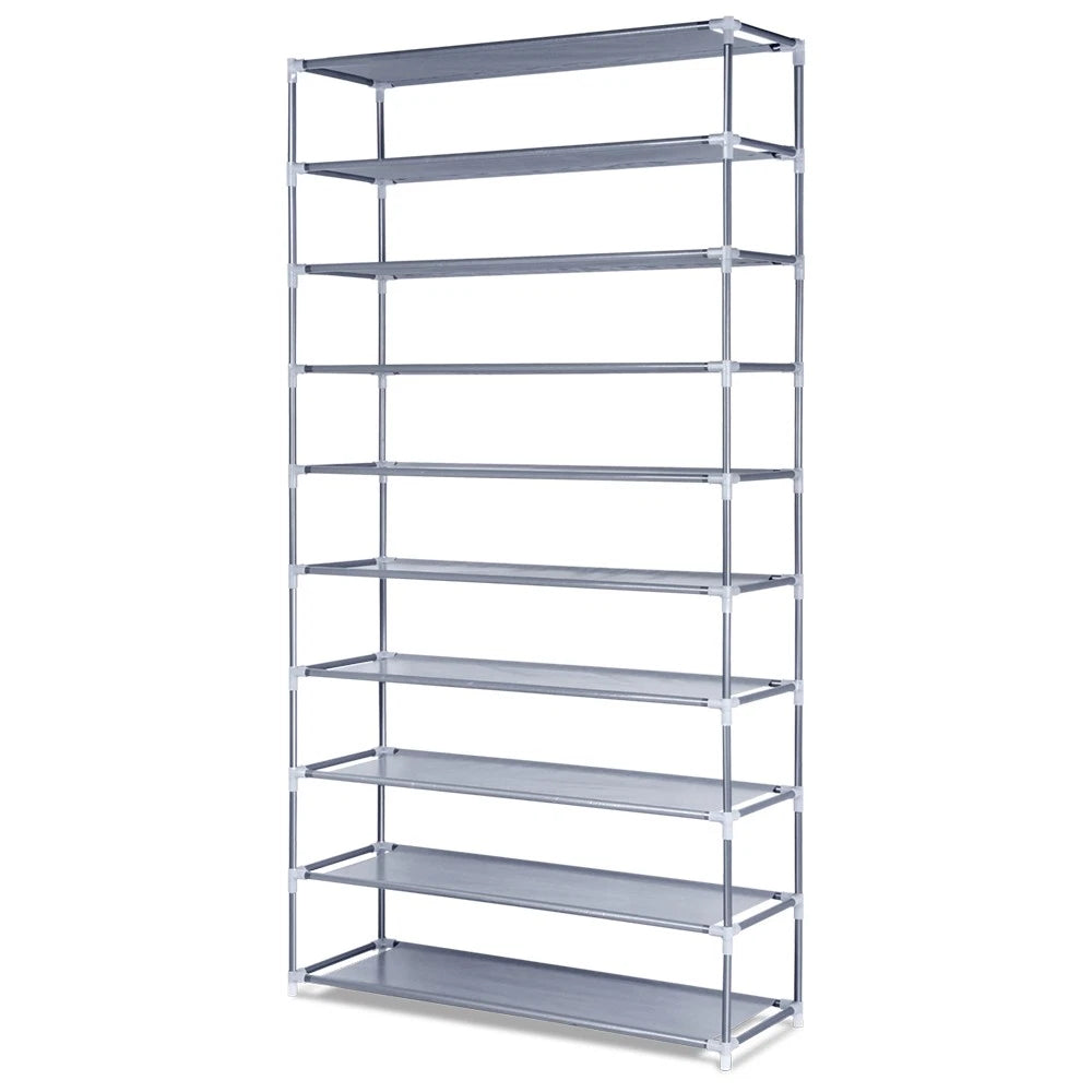 10 Tier Shoe Rack Tiers Stand Organiser