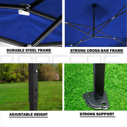 3x3m Pop Up Gazebo Outdoor Tent