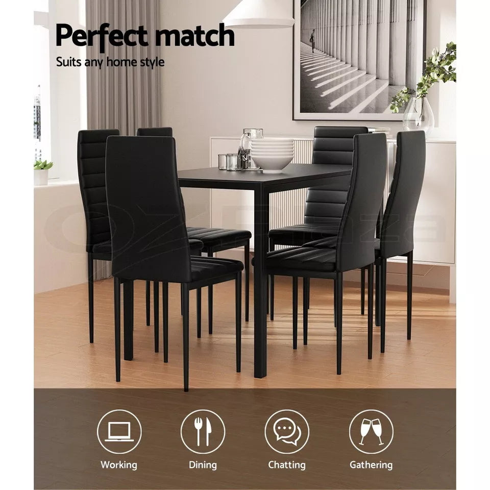 Dining Set 5/7 Pieces Wooden