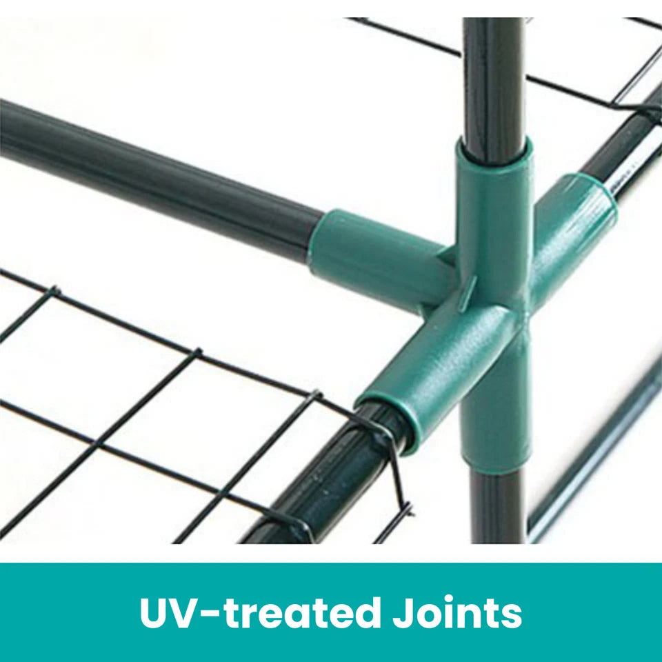 Small Greenhouse Hot House Shade Protect Seedlings Portable PVC Grow House Shelf