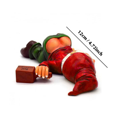 Funny Drunk Dwarf Garden Gnome