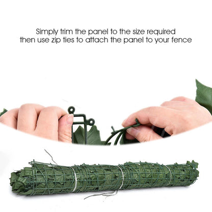 3M Artificial Hedge Ivy Leaf Garden Fence
