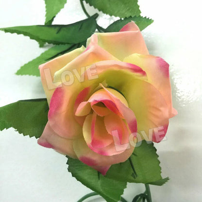 2.4m Artificial Silk Rose Flowers Fake Vine