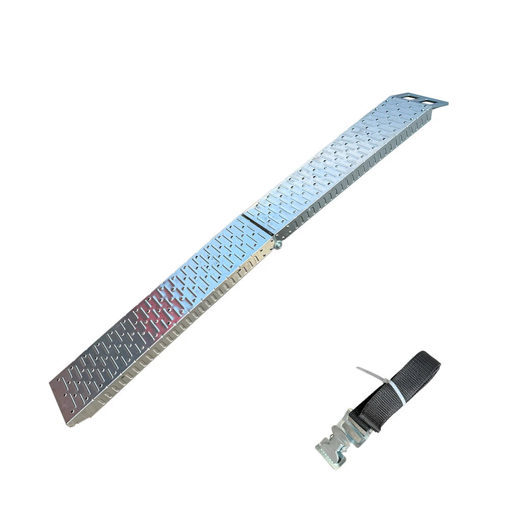 Loading Ramp with Safety Strap for Ute Truck Van 300kg Load Capacity