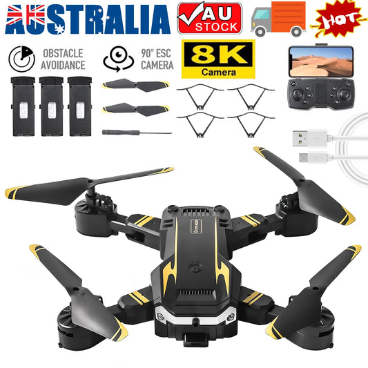 8K Drone HD Dual Camera GPS Drones WiFi FPV Foldable