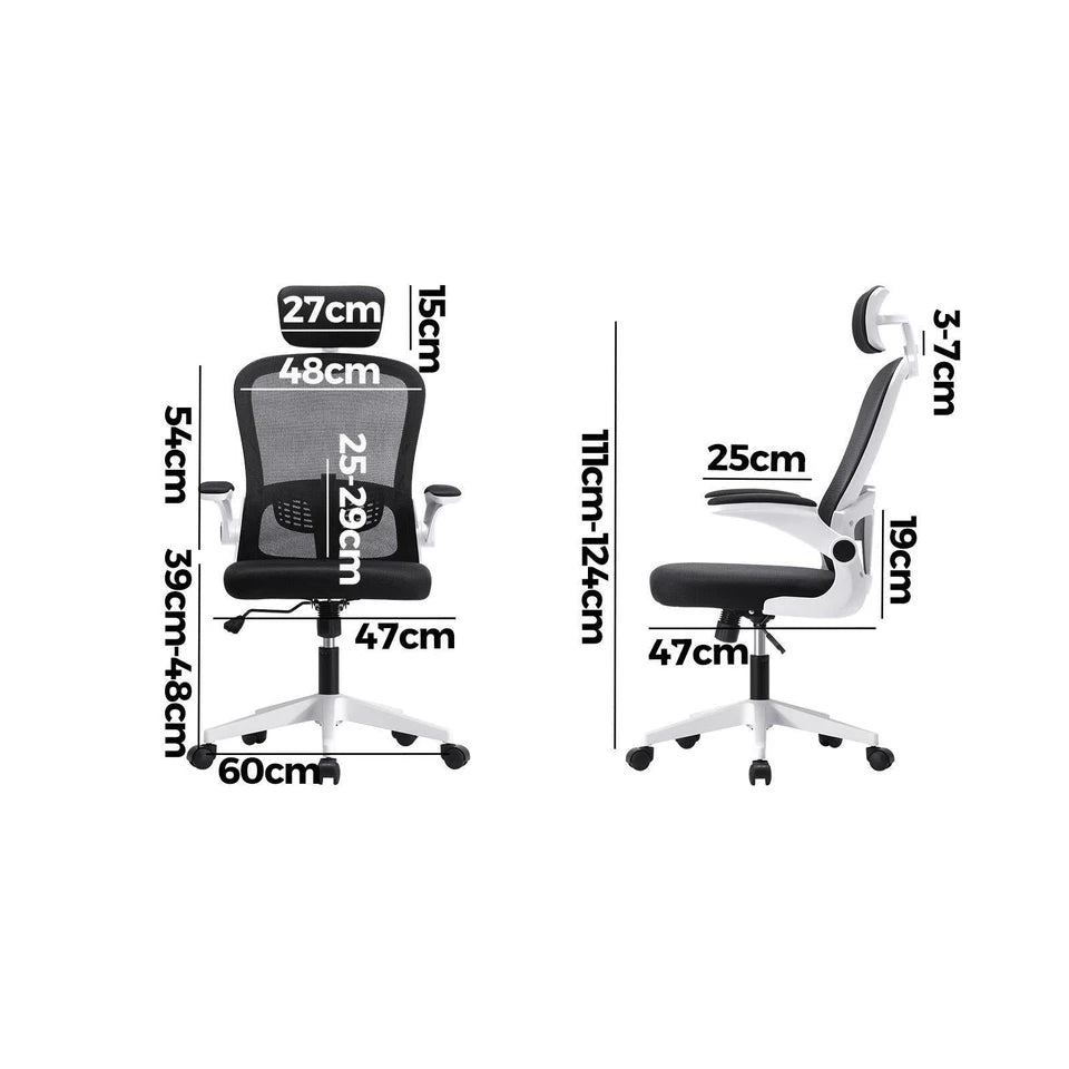 Mesh Office Chair Executive Fabric Gaming Seat