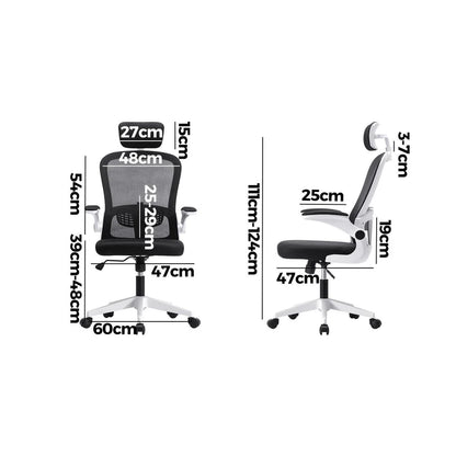 Mesh Office Chair Executive Fabric Gaming Seat