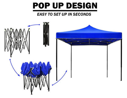 3x3m Pop Up Gazebo Outdoor Tent