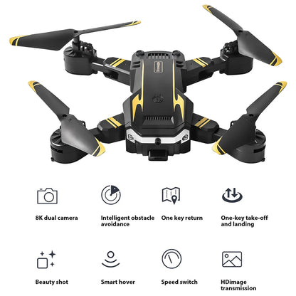 8K Drone HD Dual Camera GPS Drones WiFi FPV Foldable