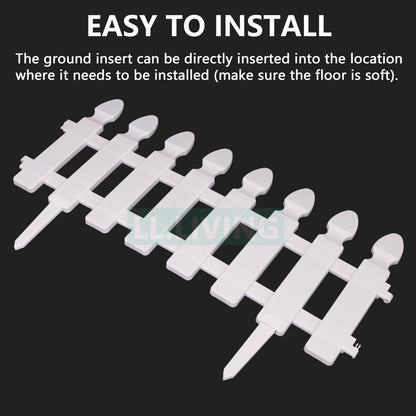 Plastic Garden Edging Lawn Yard Plant Flower Fence