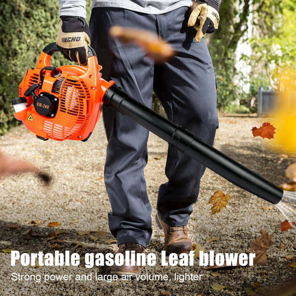 26CC Lightweight Petrol Leaf & Snow Blower - 2 Stroke High Power