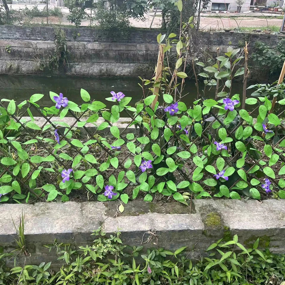 Garden Artificial Ivy Leaf Plant Wall Hedge Fence Screen Hedging Privacy Cover