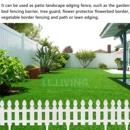 Plastic Garden Edging Lawn Yard Plant Flower Fence