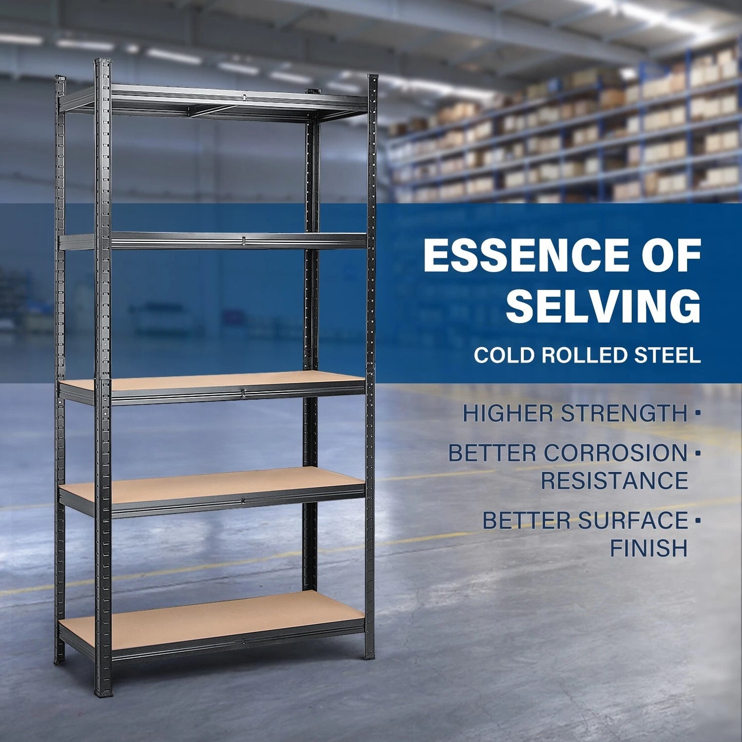 1.8M Warehouse Rack Steel metal shelves