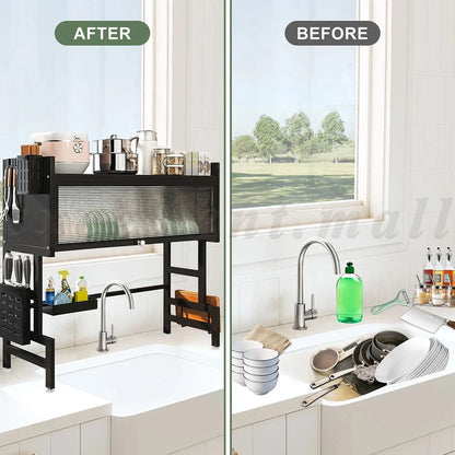 Over Sink Organiser Dish Drying Rack Holder