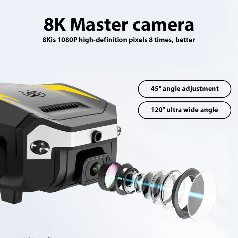 8K Drone HD Dual Camera GPS Drones WiFi FPV Foldable