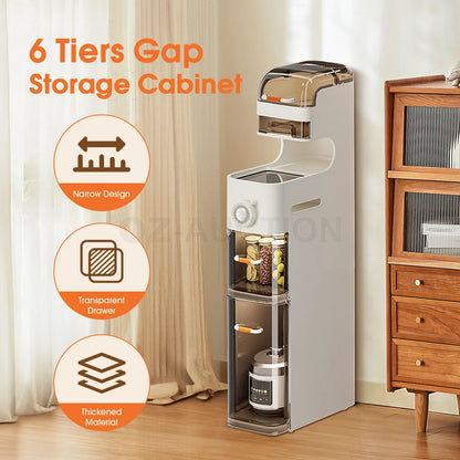Bathroom Cabinet Storage Toilet Drawer