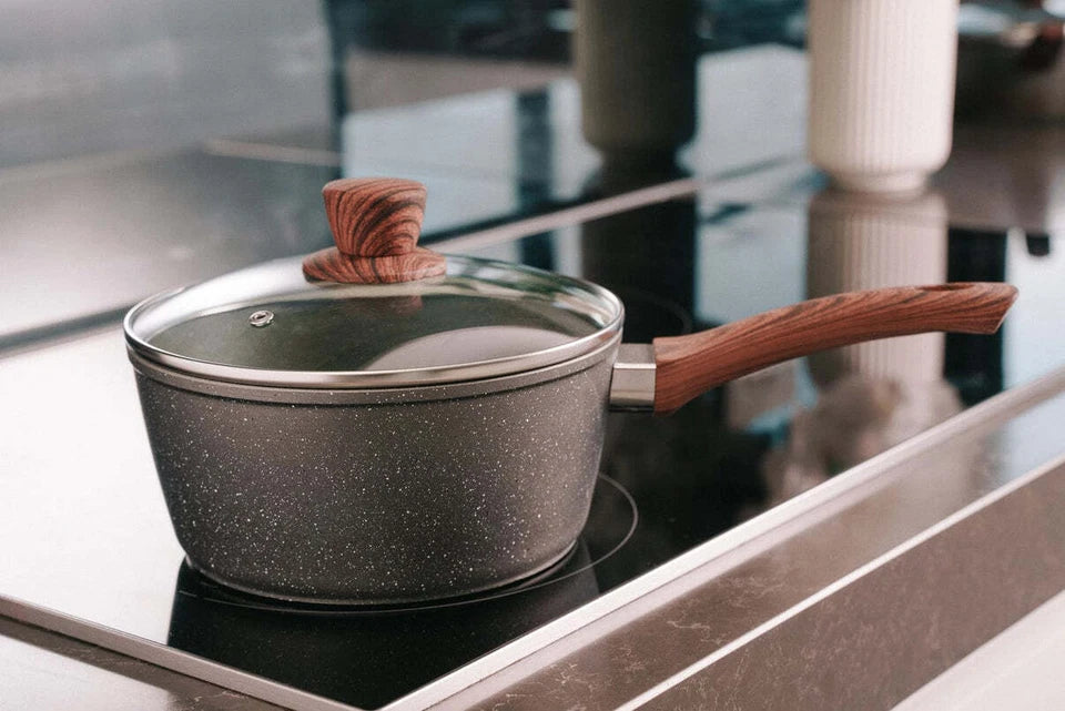 8 PCS Cookware Set Kitchen Stainless Steel