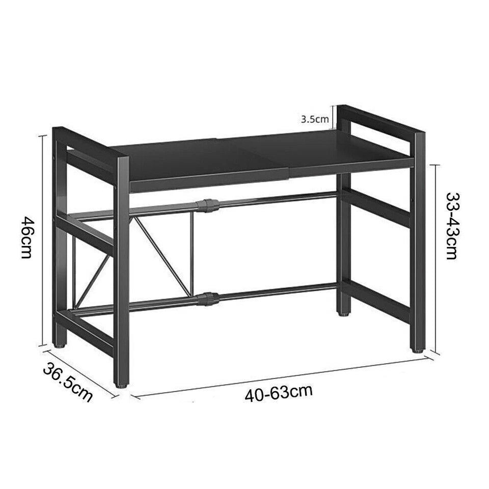 2 Tier Dish Drying Rack Plate Drainer