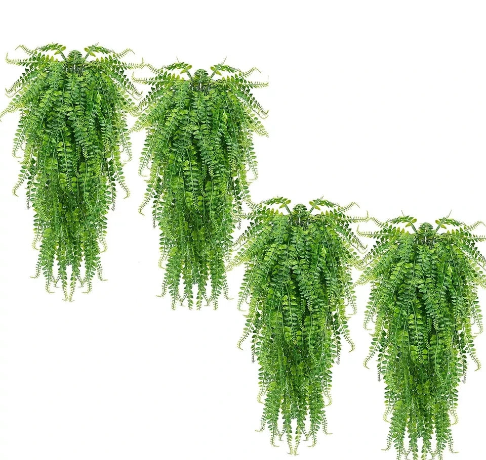 2/4PCS Artificial Hanging Plants
