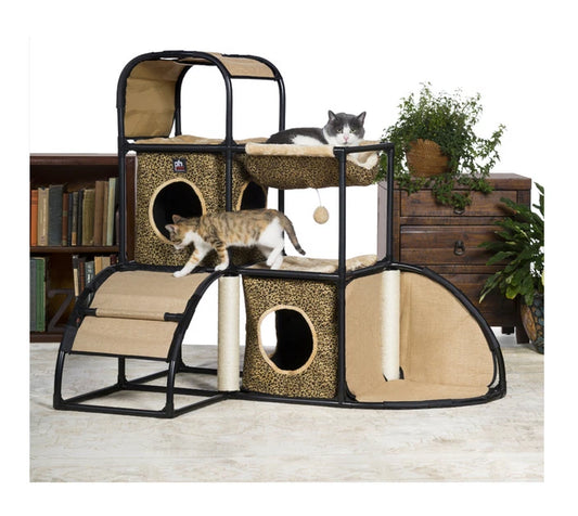 Kitten Cat Scratch Tower Play Tree House New