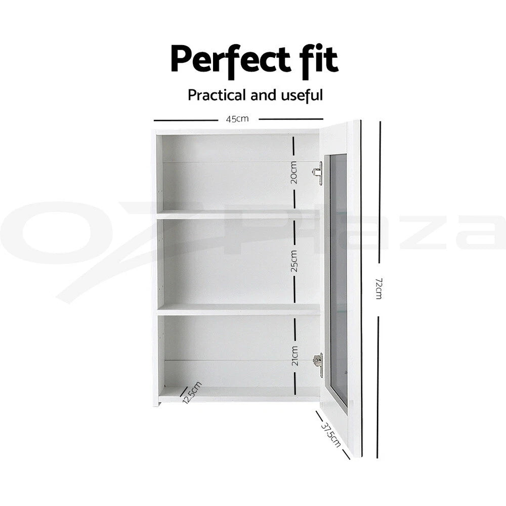 Cefito Bathroom Mirror Cabinet 450x720mm Vanity