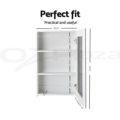 Cefito Bathroom Mirror Cabinet 450x720mm Vanity