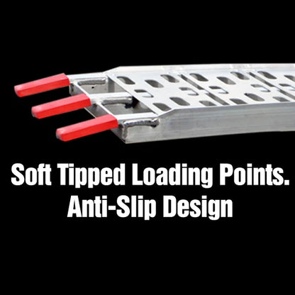 2.3M Pair of 460KG Aluminium Folding Loading Ramps