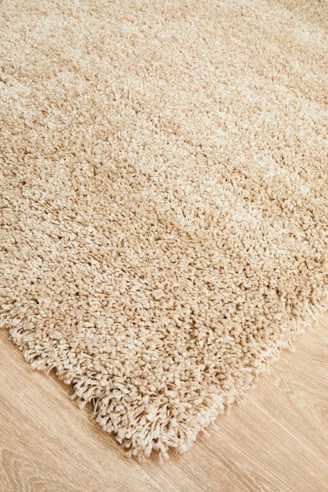 Floor Rug Rugs Fluffy Area Carpet Shaggy Soft  Khaki Mat